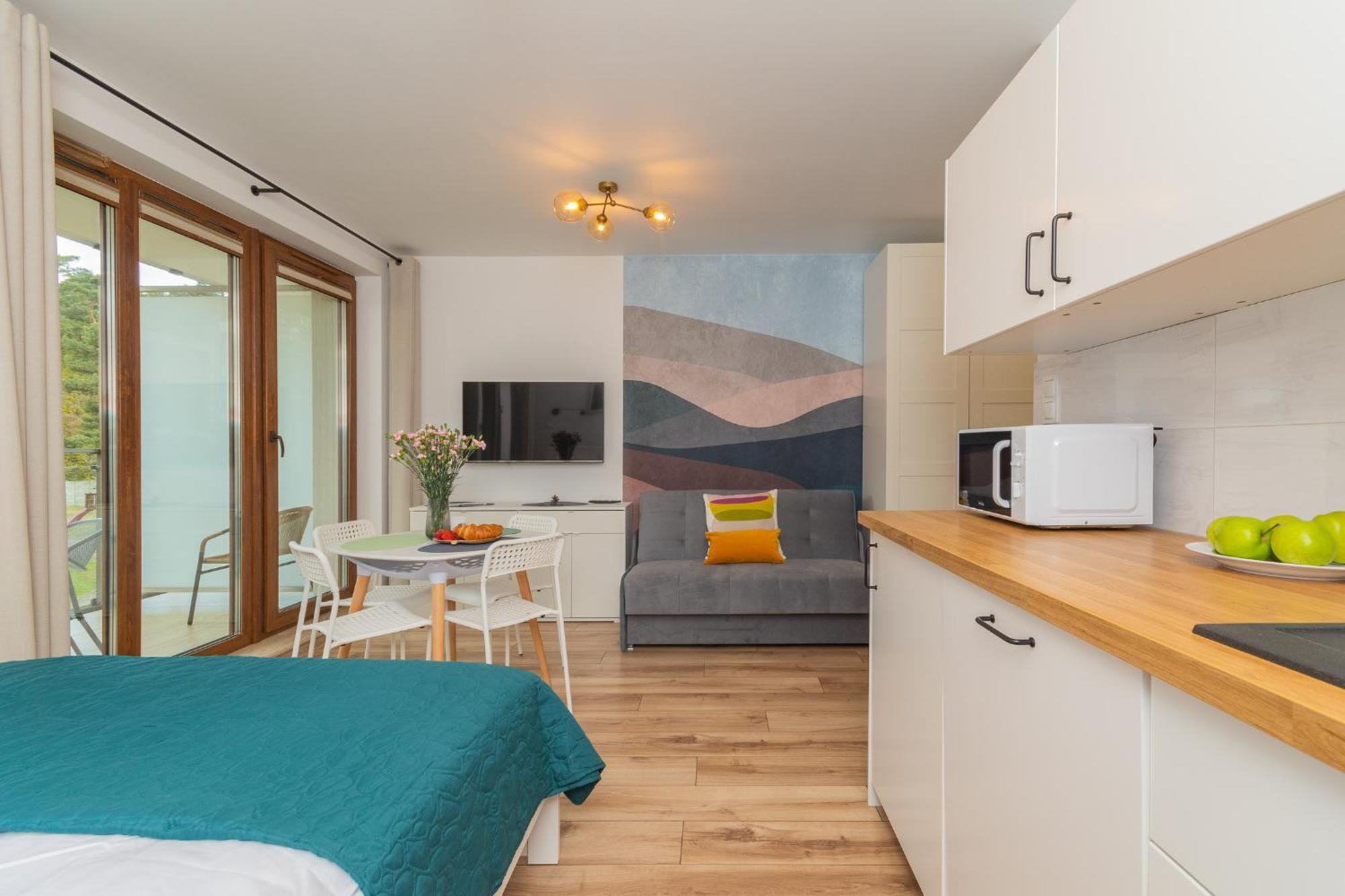 Apartamenty Mierzeja - Stegna Park Studio, 500 M Od Plazy Екстер'єр фото